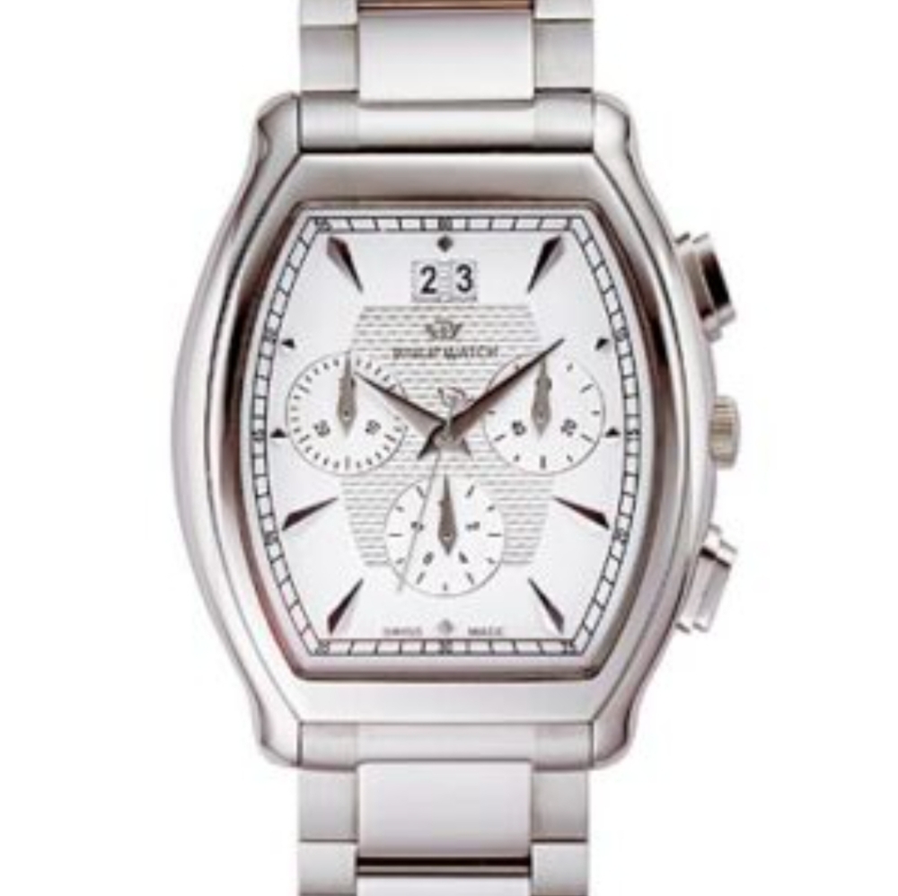 Philip Men's Stainless Steel Swiss Watch Continental – Chrono – 8273965025
